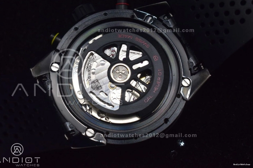 01 CLEP Heuer Special Calibre TAG Edition CAR201J Breathable Carrera 485 Heuer 0109